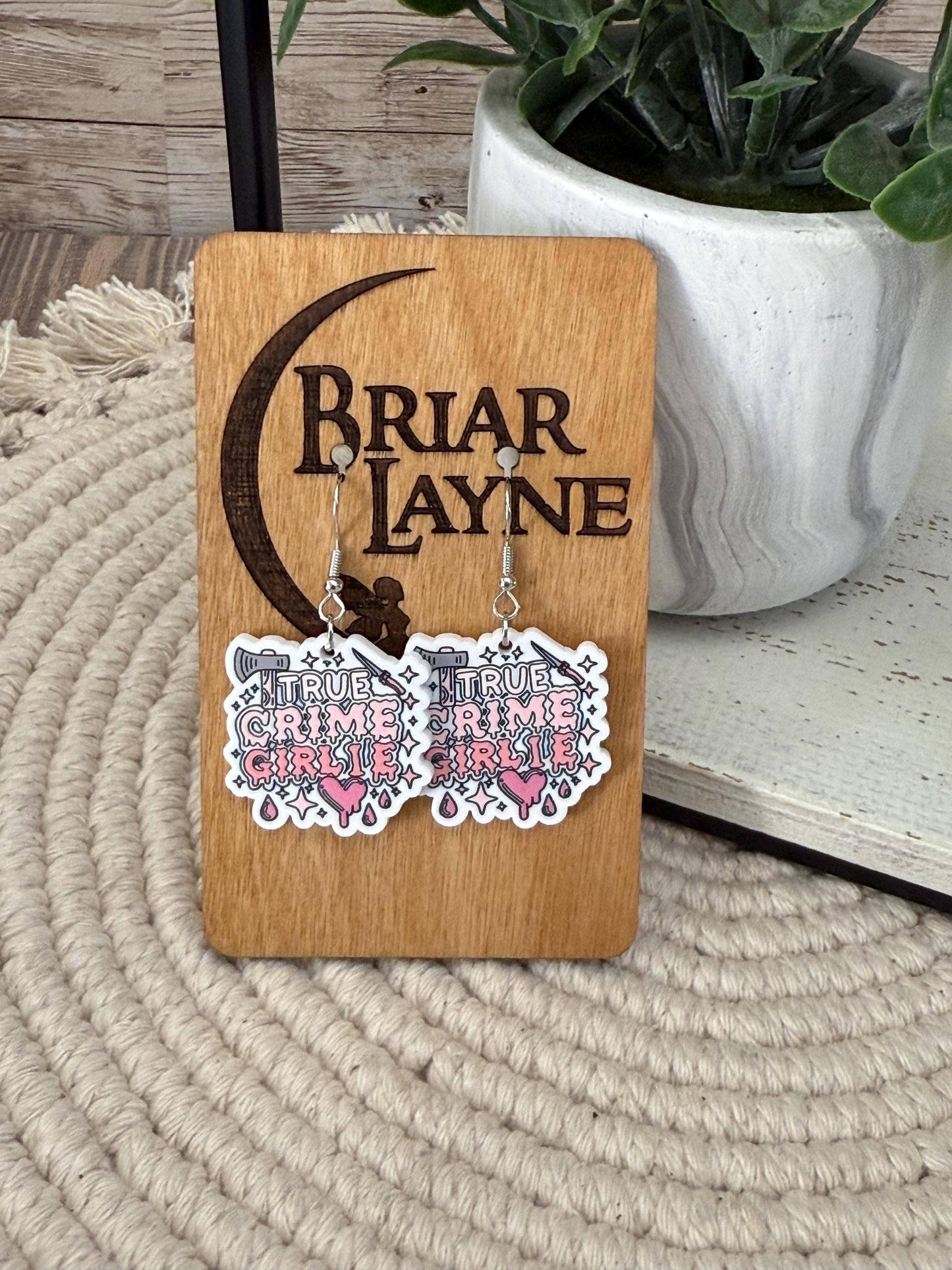 True Crime & Mystery Book Club Earrings #5