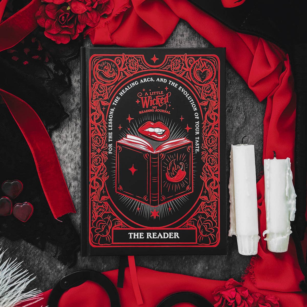 A Little Wicked Reading Journal (Original Artwork)