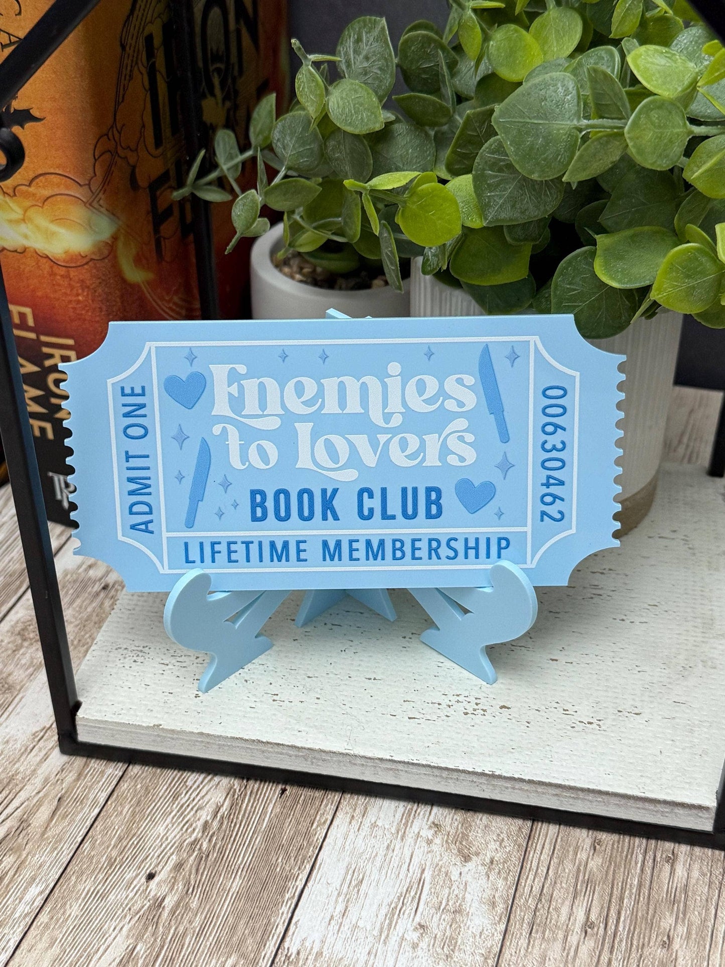 Enemies to Lovers Bookish Shelf Decor and Gifts