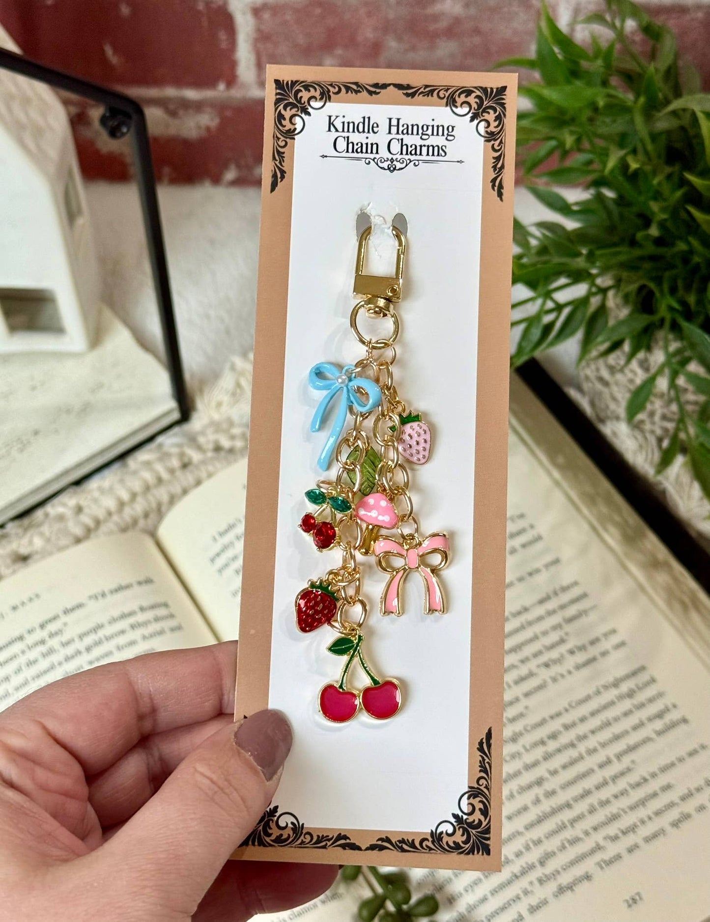 Cherry Coquette Kindle Charm - Cherry Coquette Phone Charm