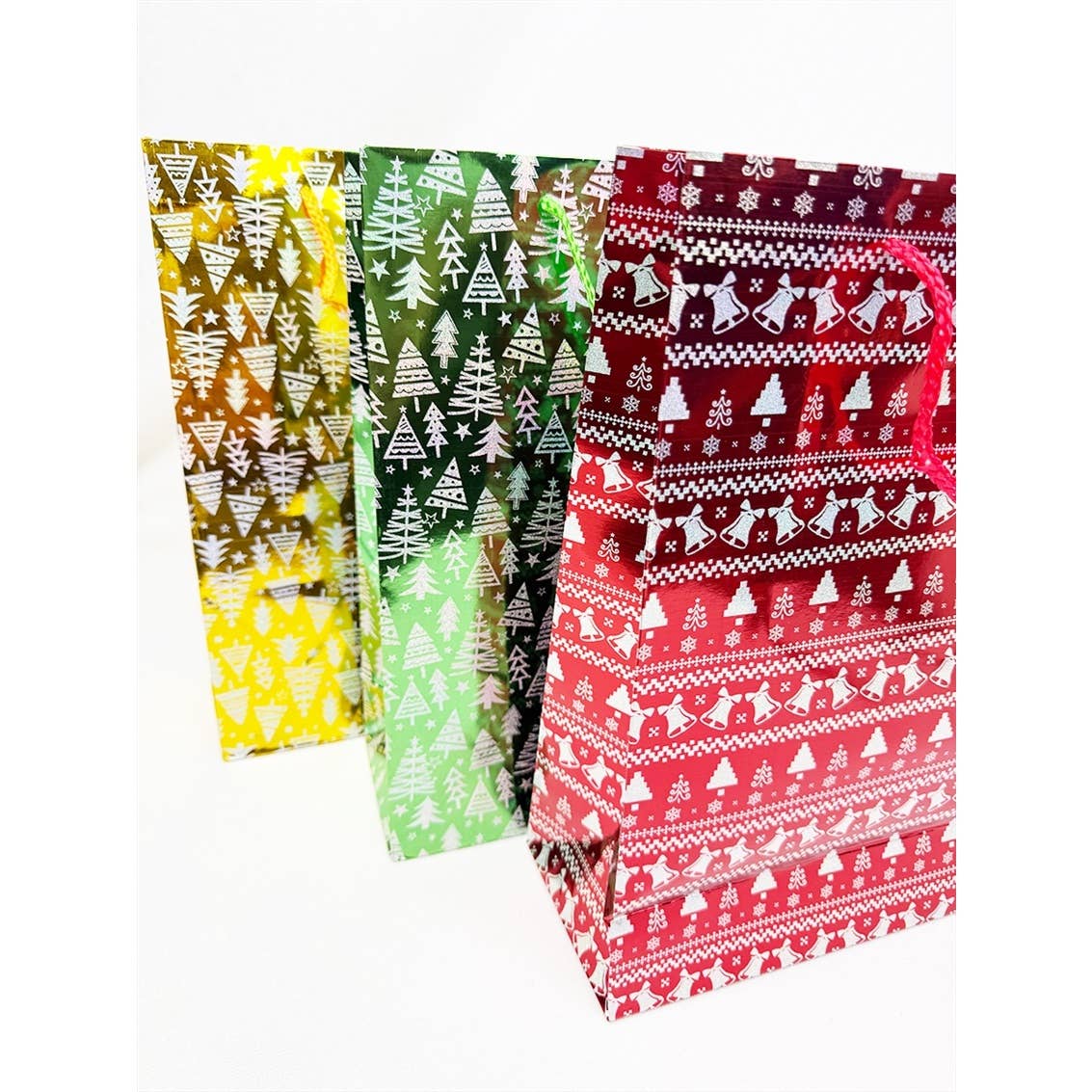 Fancy Holographic Christmas Gift Bag