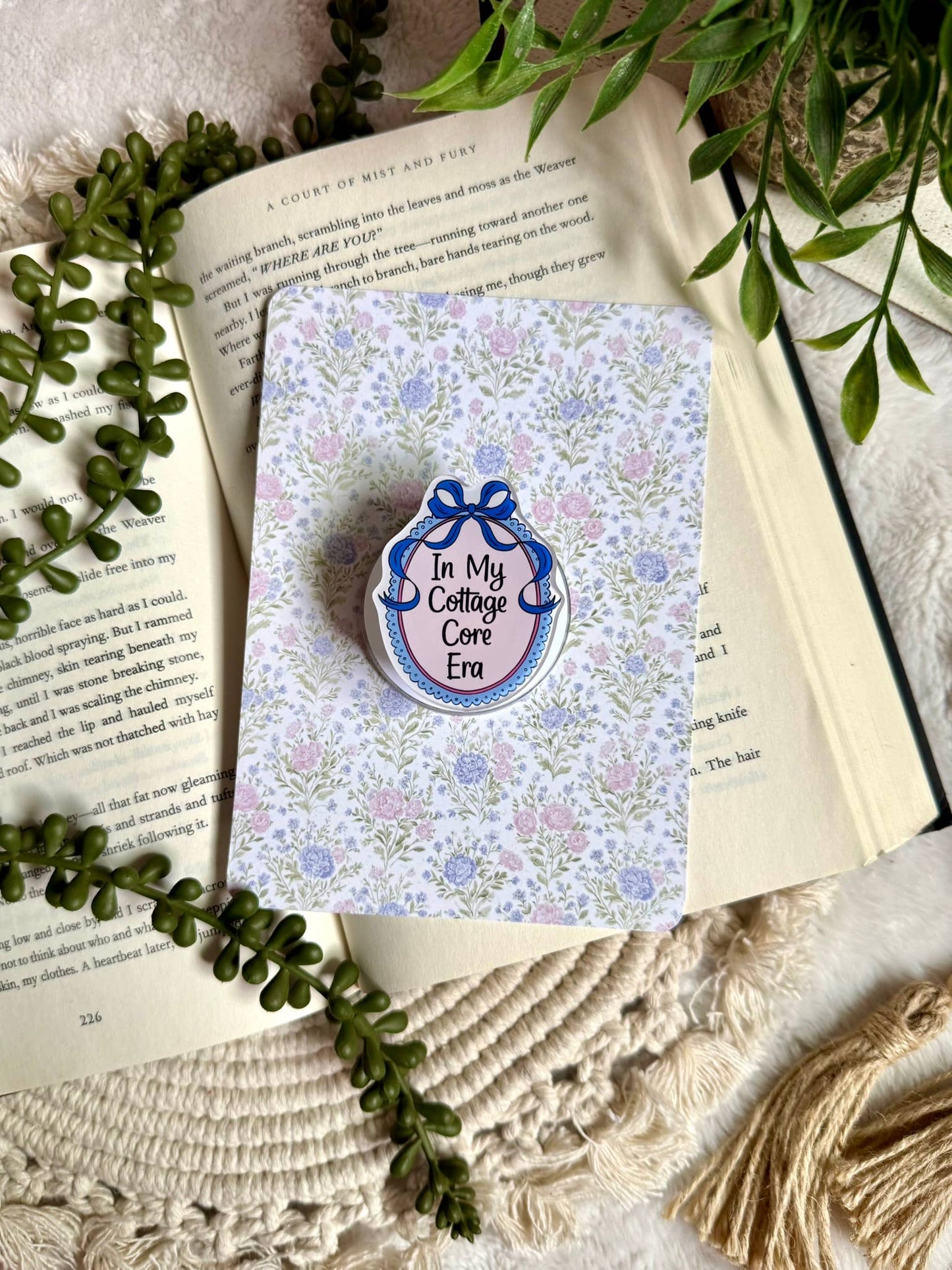 Couquette Kindle Grip - Coquette Phone Grip - Pretty Grip