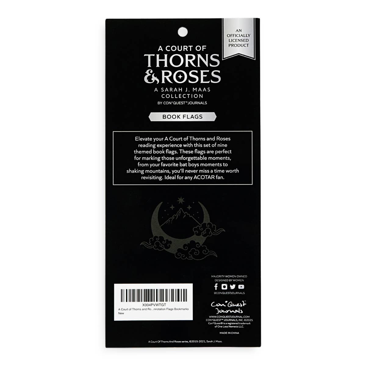 A Court of Thorns and Roses Book Annotation Flags (30-Pack)
