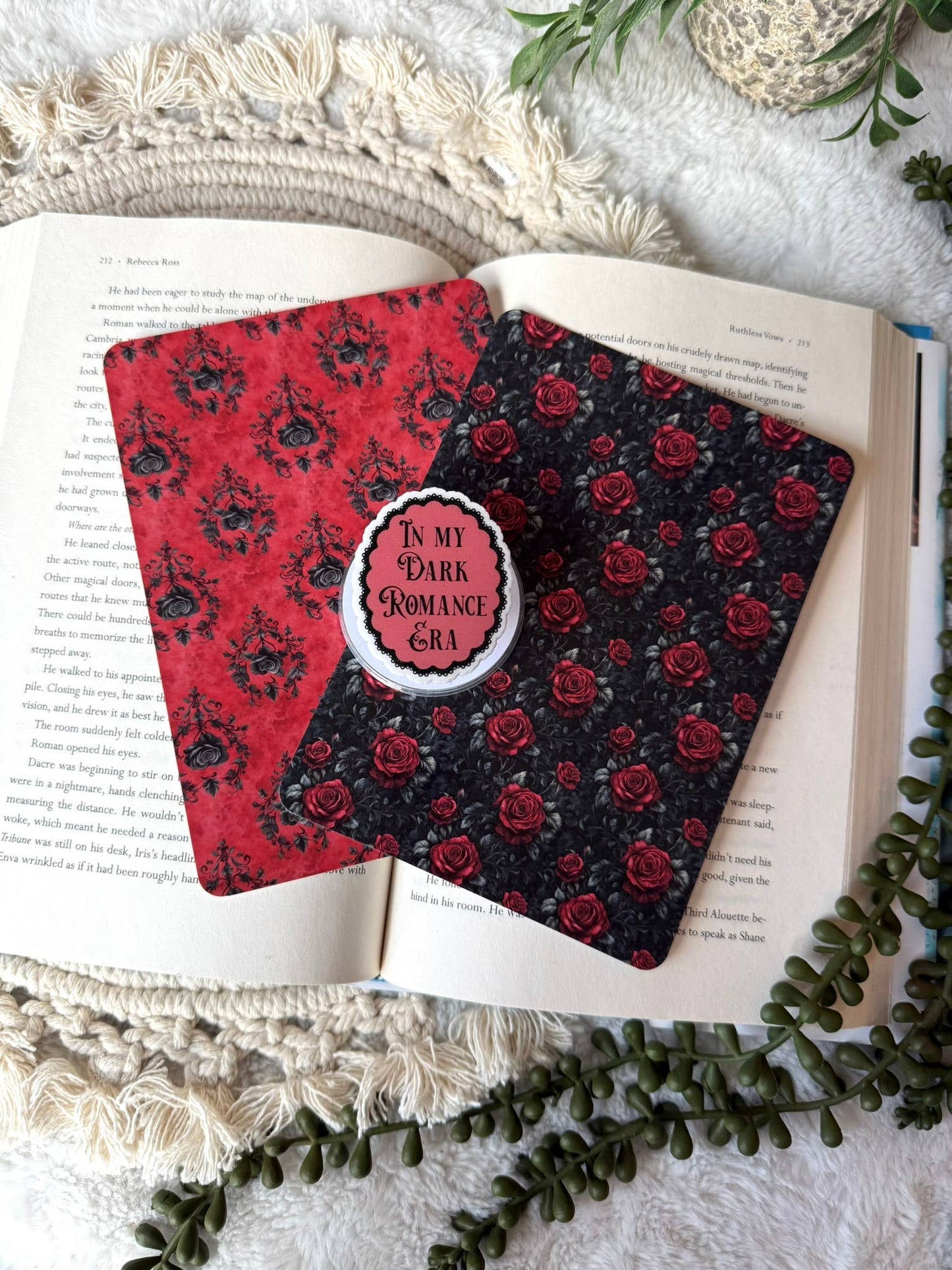 Dark Romance Kindle Charm - Dark Romance Phone Charm