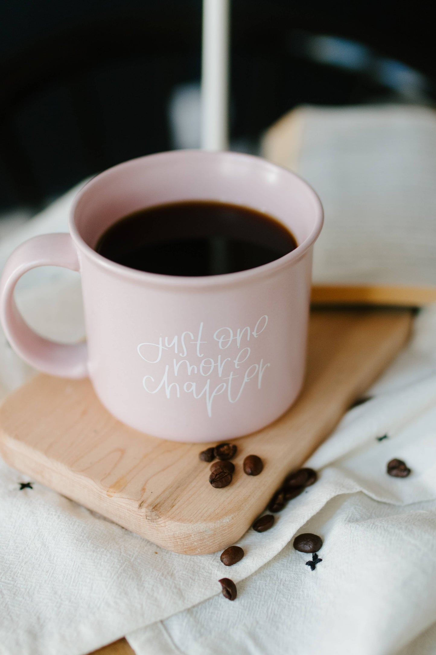 Just One More Chapter Mug:  15 oz