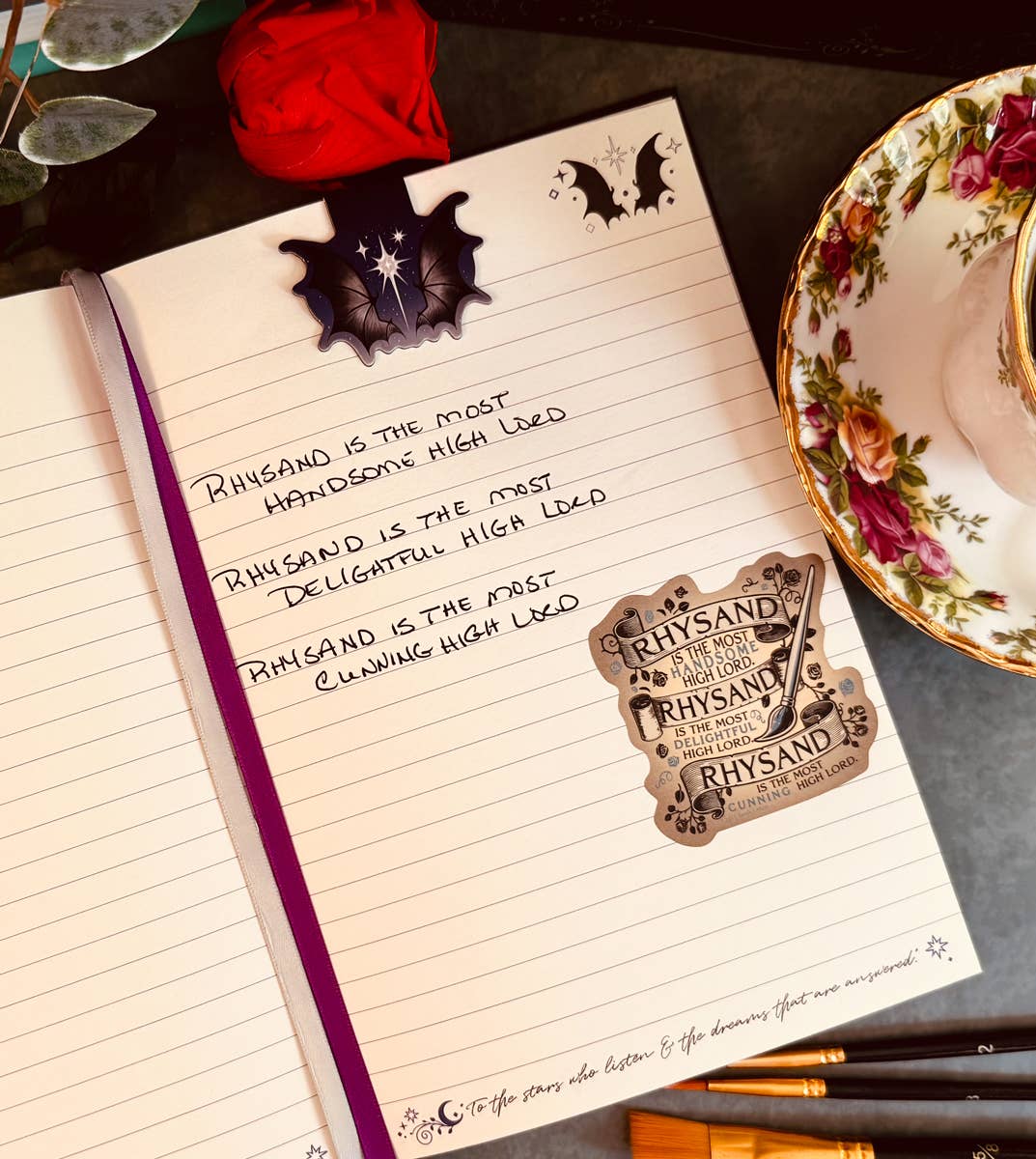 A Court of Thorns and Roses Magnetic Bookmarks (4-Pack)