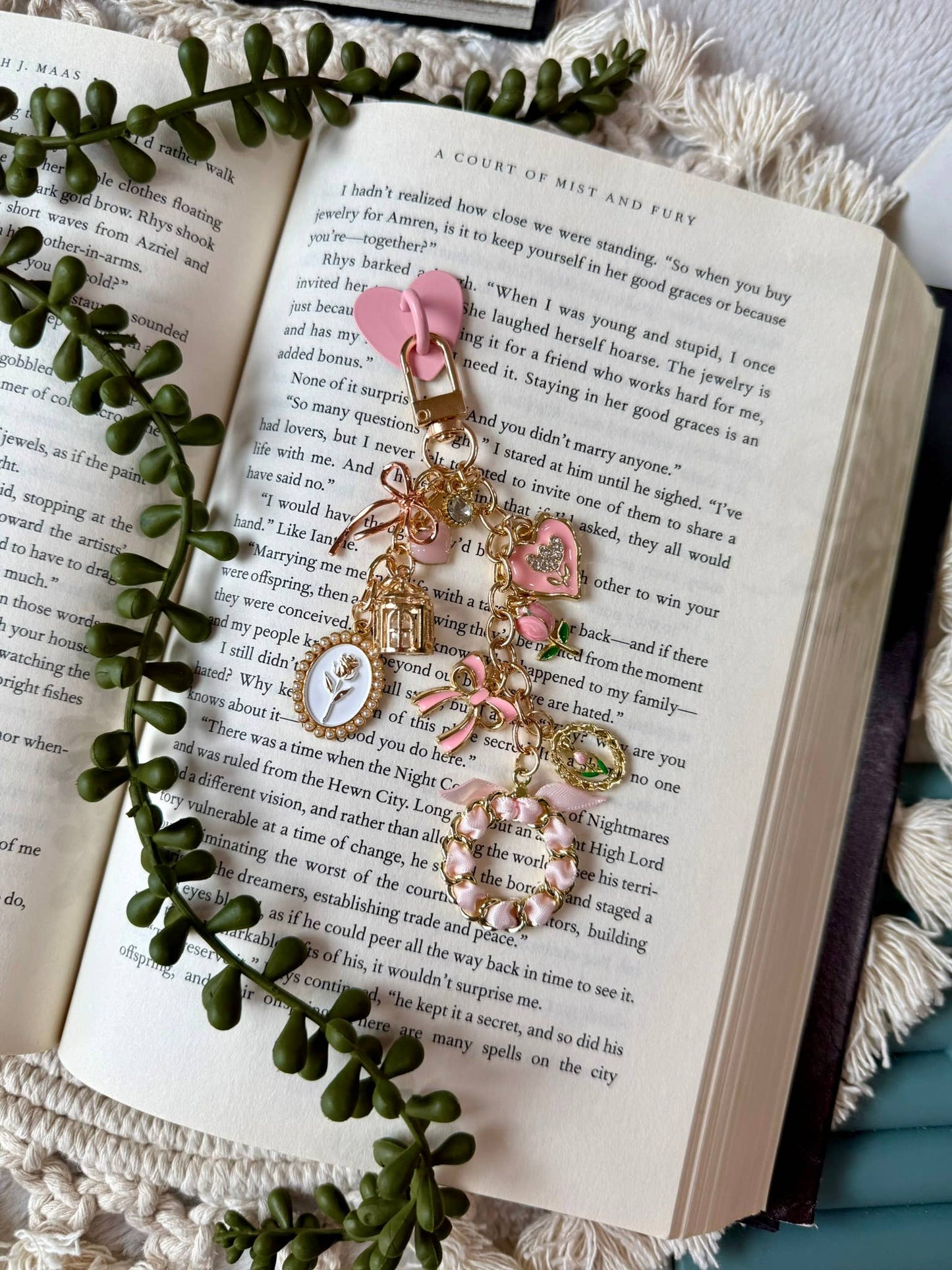 Pretty Coquette Kindle Charm - Coquette Phone Charm