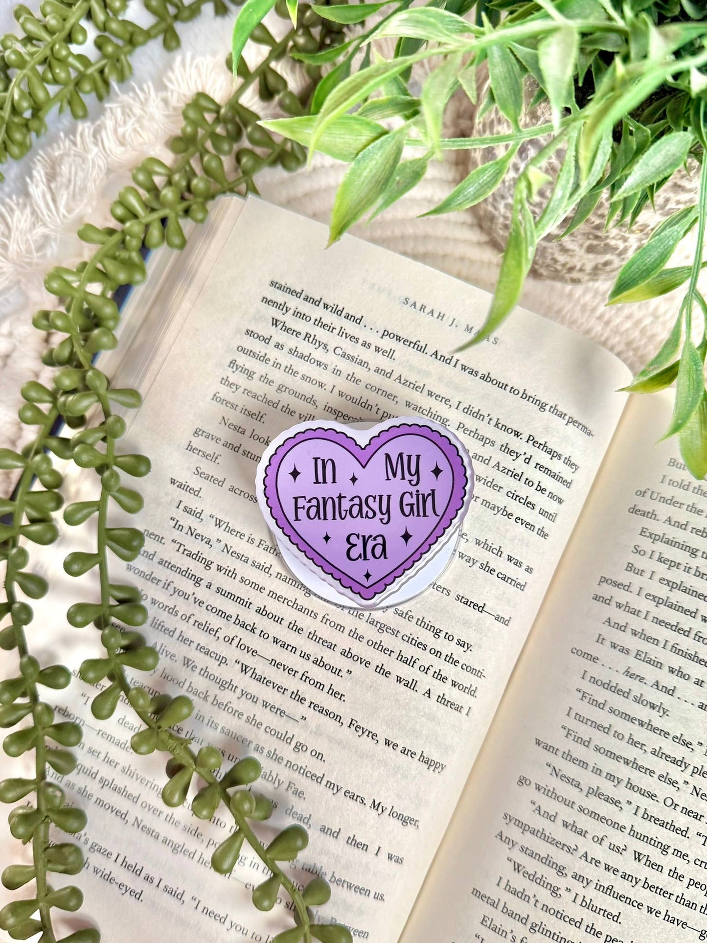 Fantasy Kindle Grip - Fantasy Phone Grip _ Romantasy Grip