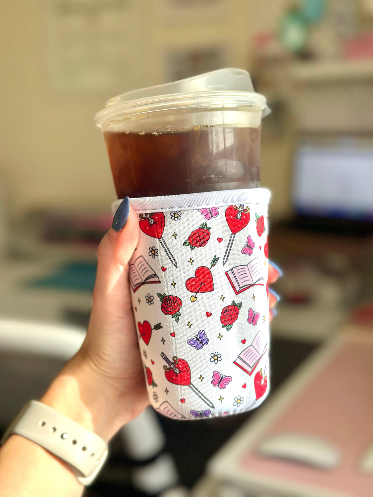 Romantasy Iced Coffee Sleeve