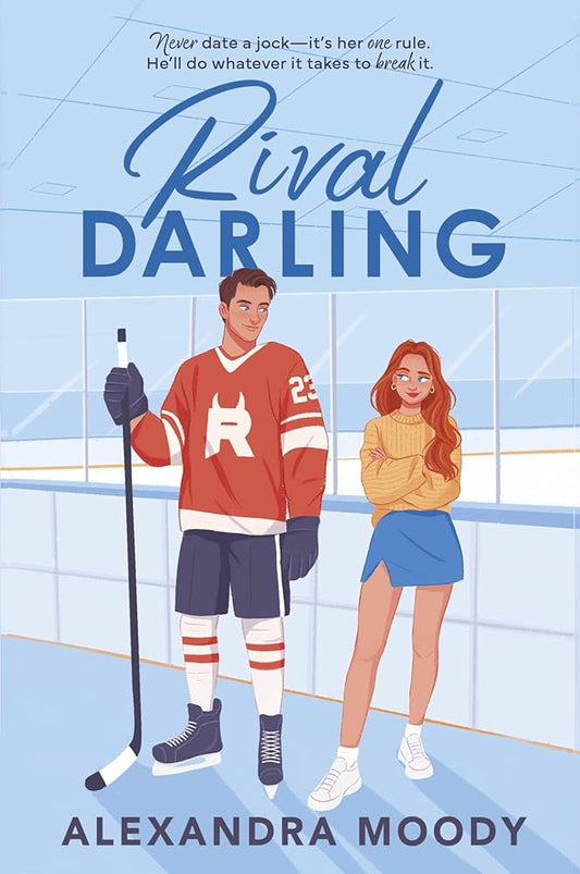 Rival Darling: A Charming YA Clean Romance Featuring Rival Hockey Players, Fake Dating, and Unexpected Love (The Darling Devils, 1) cover image