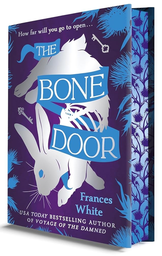 The Bone Door (Deluxe Limited Edition): A Standalone Dark Fantasy Tale of Monsters, Magic, and Survival Featuring Sprayed Edges and Illustrated End Papers cover image