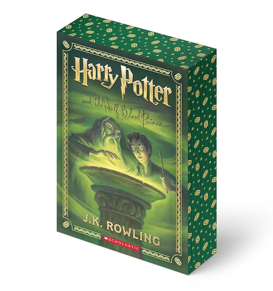 Harry Potter and the Half-Blood Prince (Stenciled Edges) (Harry Potter, Book 6) cover image