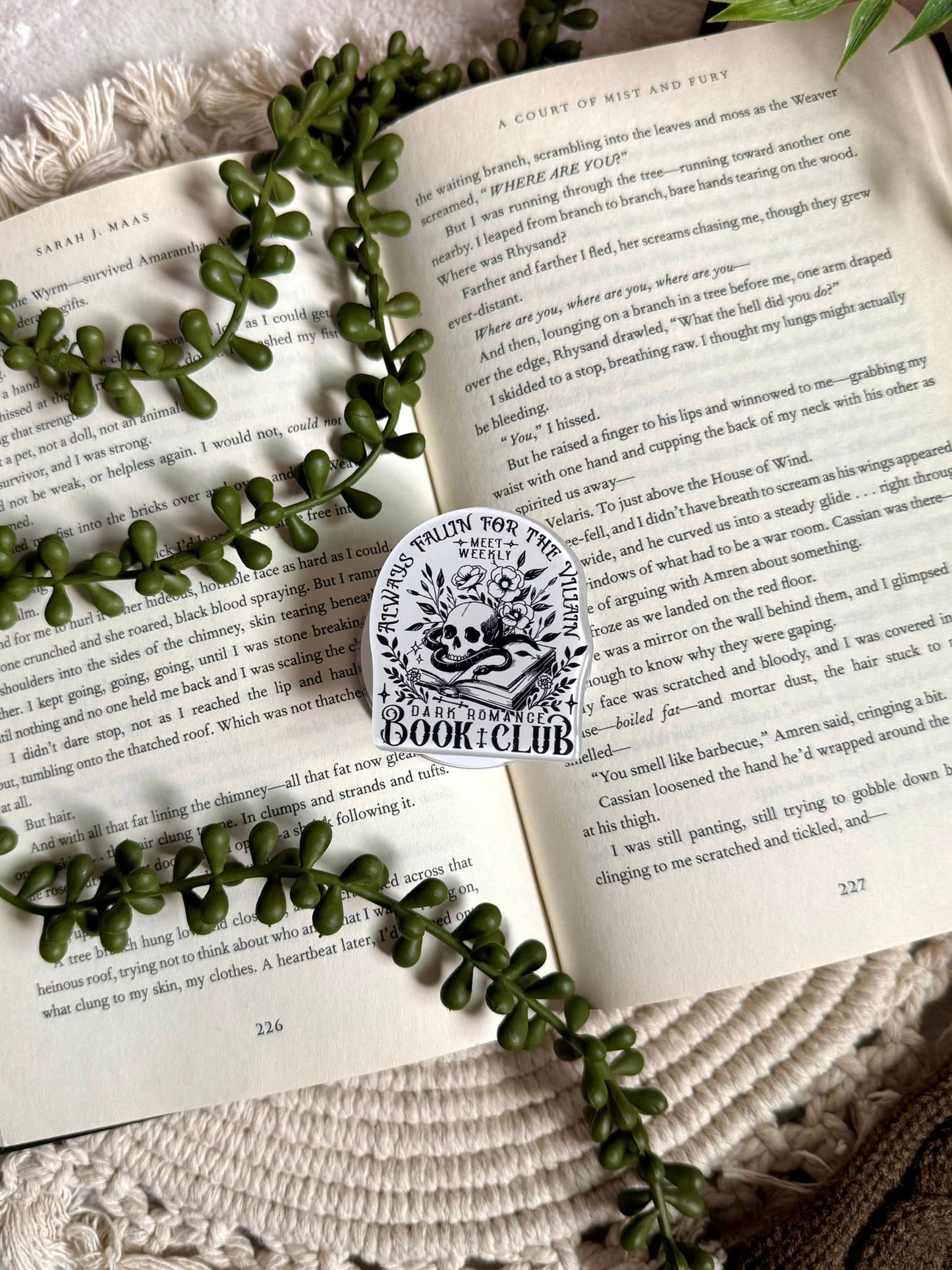 Bookish Reading Kindle Grip - Bookish Kindle Phone Grip