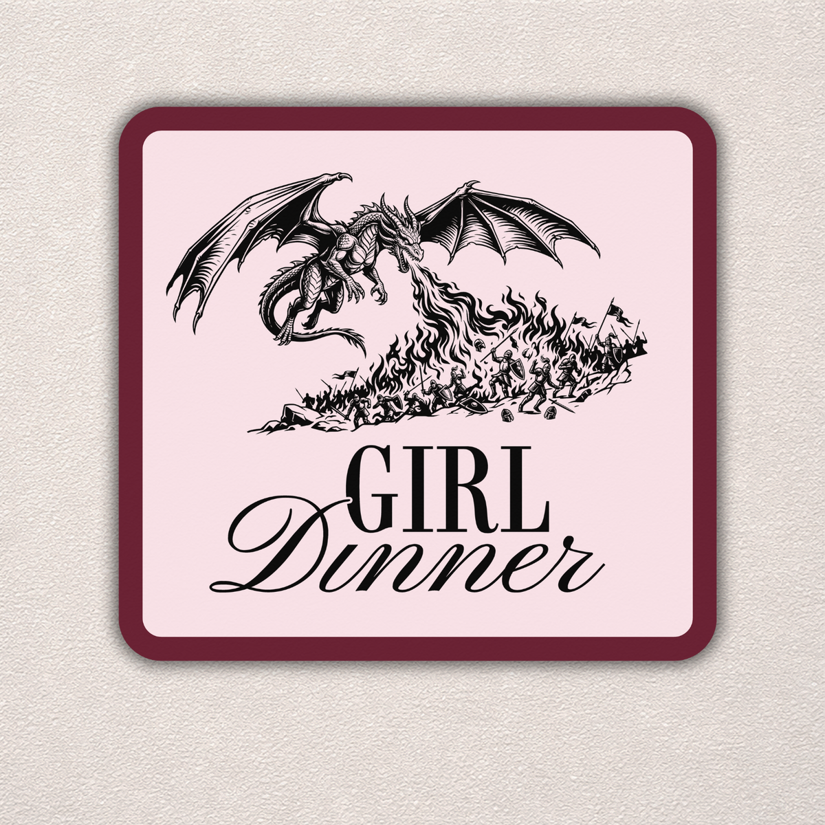 Girl Dinner - Dragon | Sticker