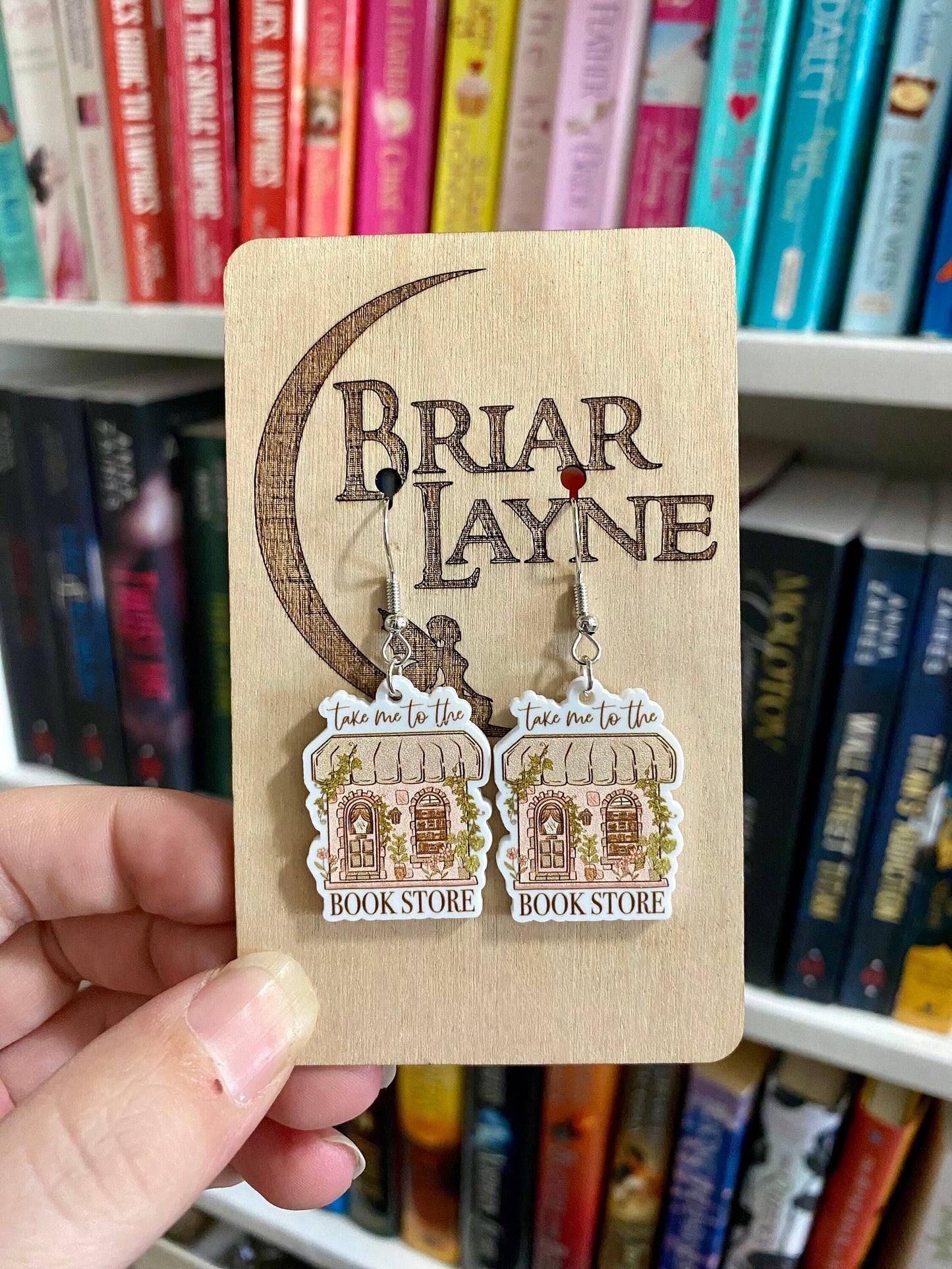 Bookstore Book Lovers Reader Library Earrings #2