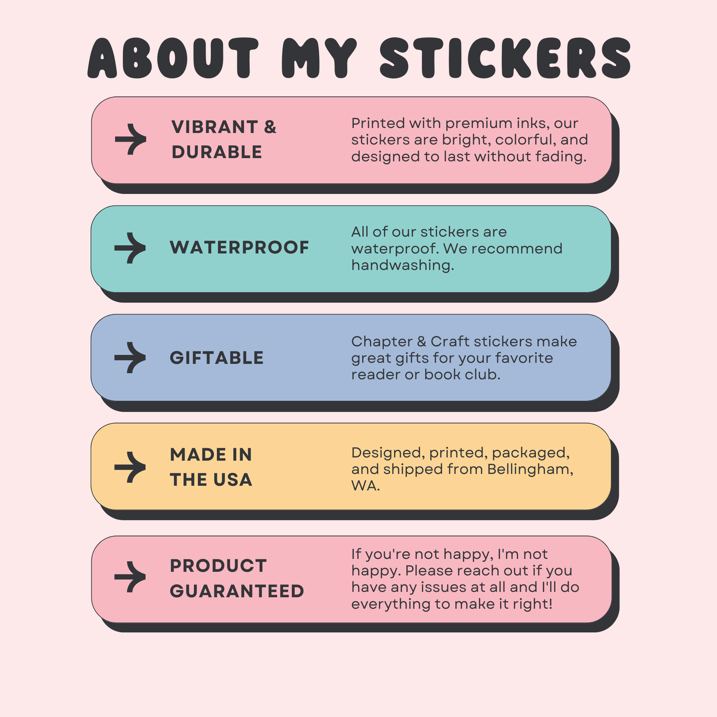 LGBTQ Queer Book Stack Sticker