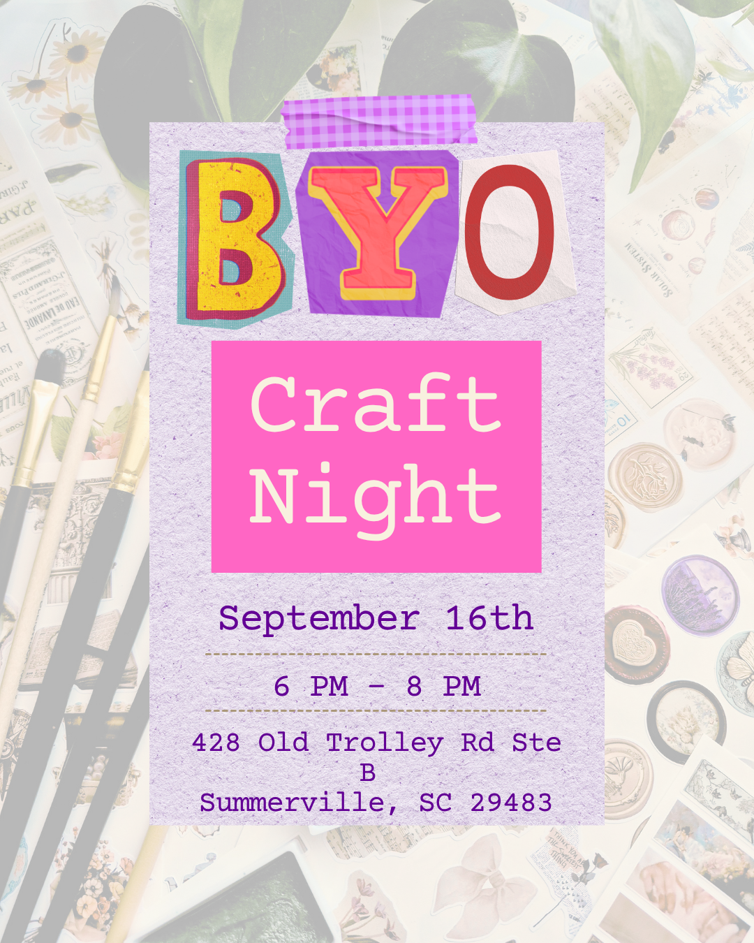 BYO Craft Night