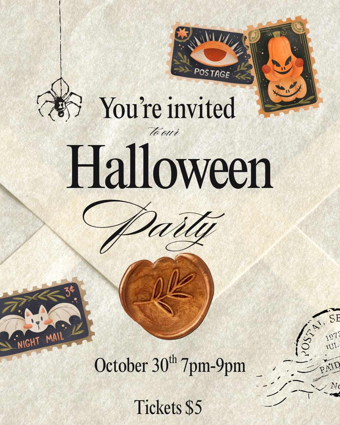 Love Spell Books Halloween Party
