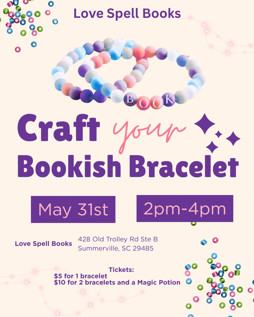 Craft your Bookish Bracelet