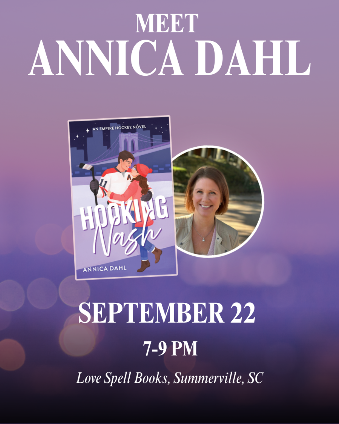 Hooking Nash Book Signing Event
