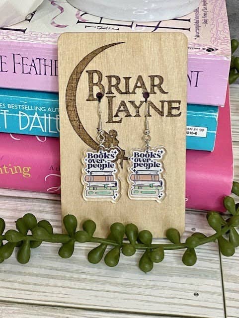 Book Lovers Earrings for Readers and Bookworms