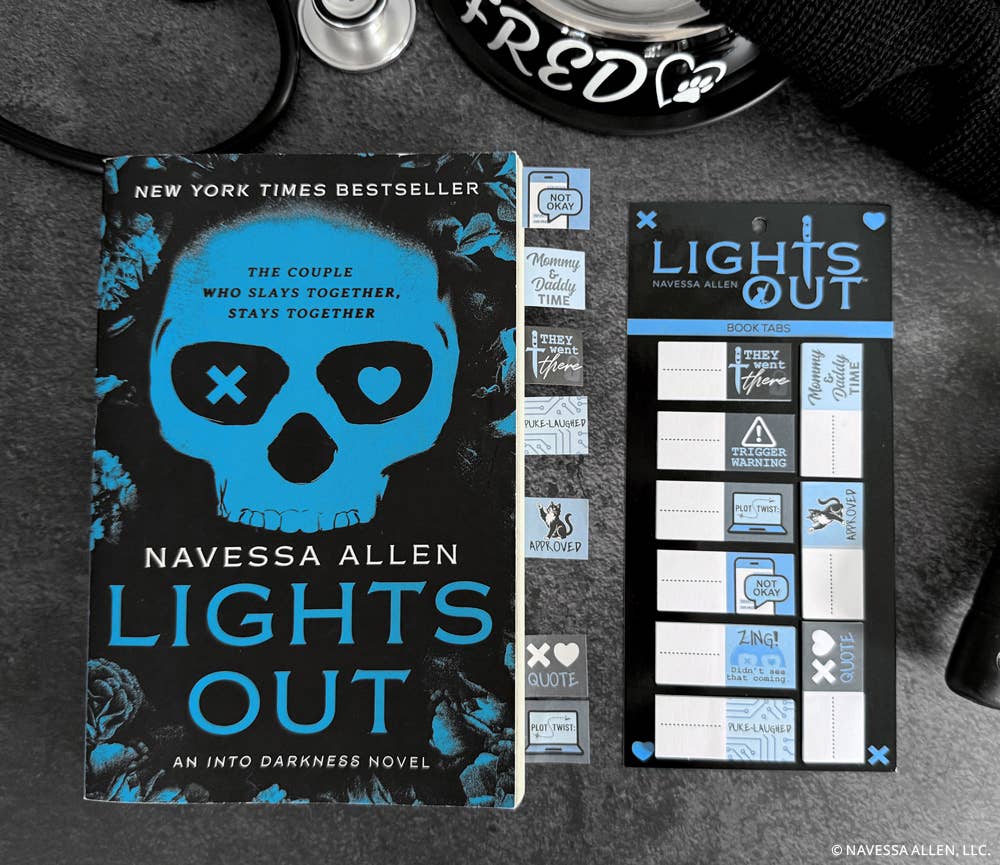 Lights Out Book Annotation Tabs (30-Pack)