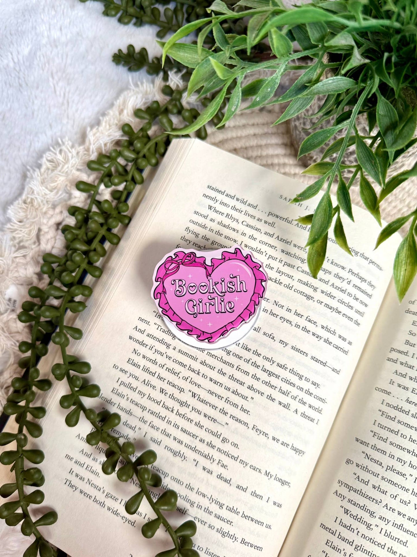 Bookish Reading Kindle Grip - Bookish Kindle Phone Grip -