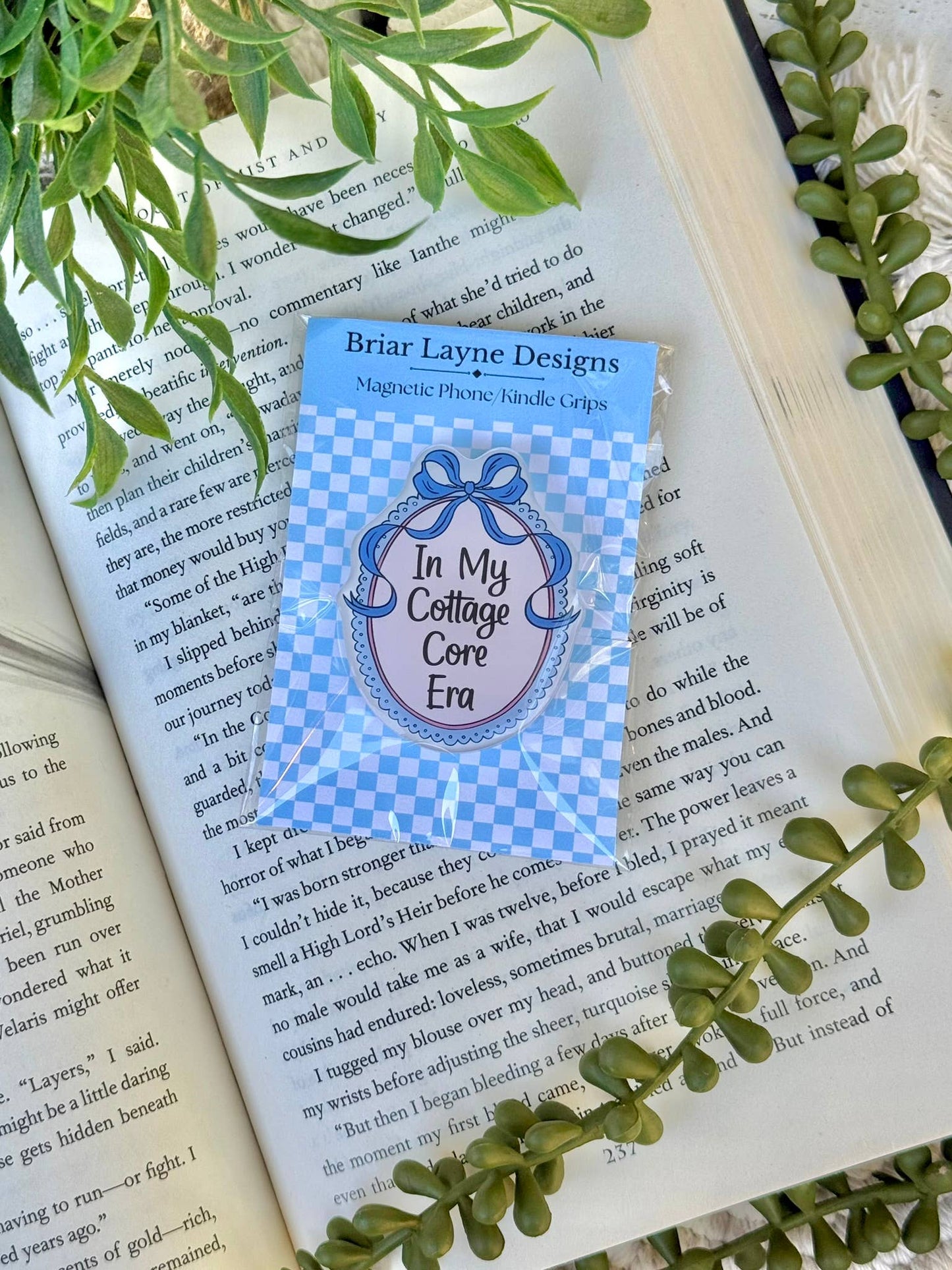 Couquette Kindle Grip - Coquette Phone Grip - Pretty Grip