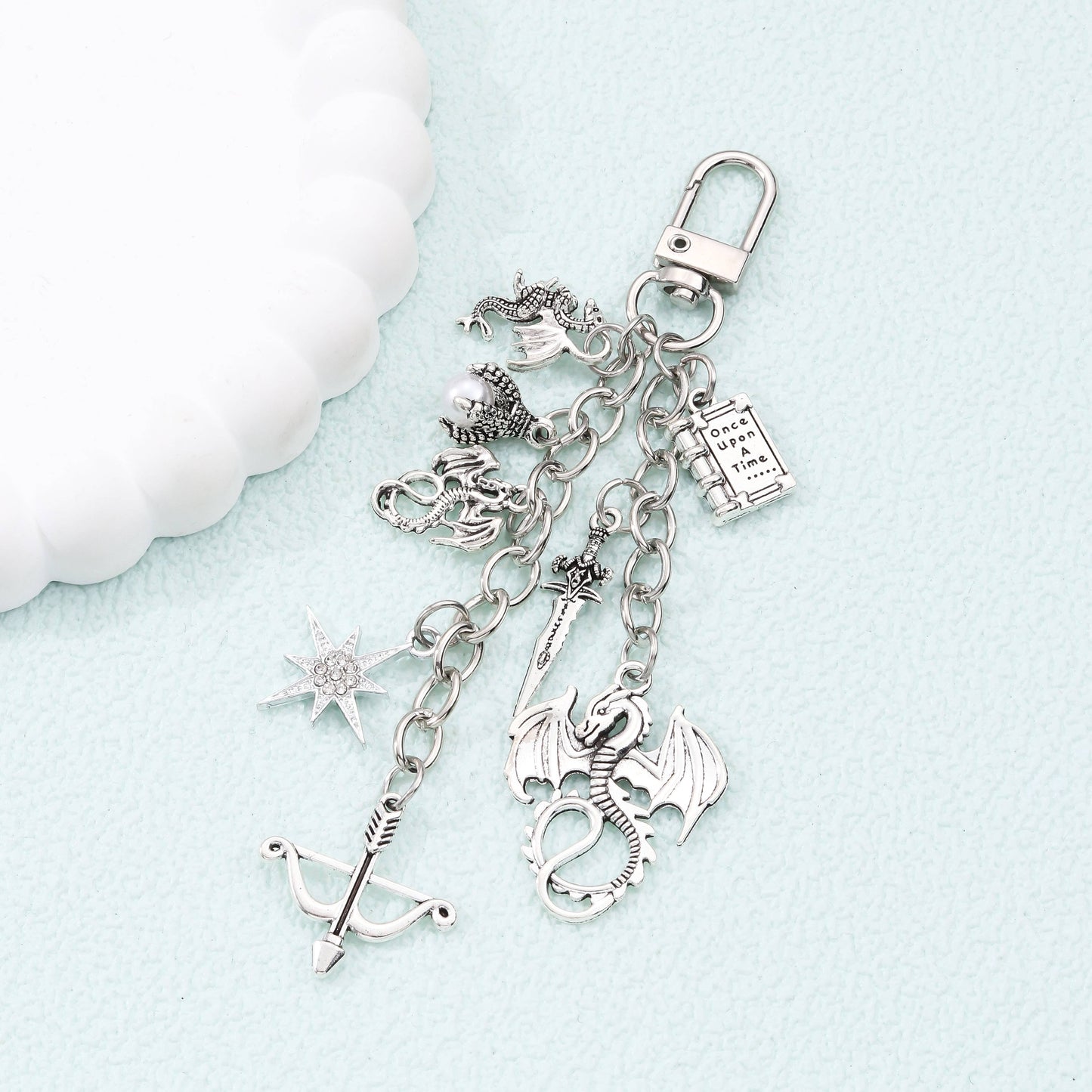 Dragon Fantasy Kindle Charm - Dragon Fantasy Phone Charm
