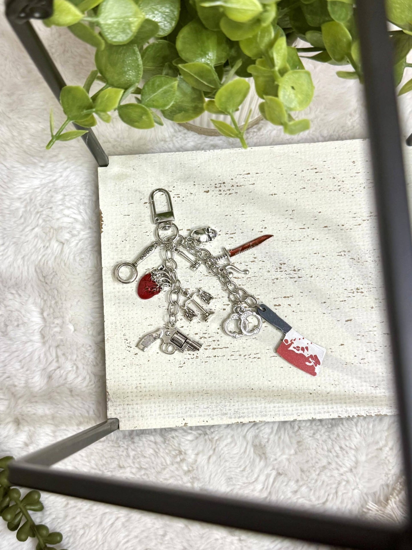 Killer Kindle Charm - Murder Charm - Mystery Charm