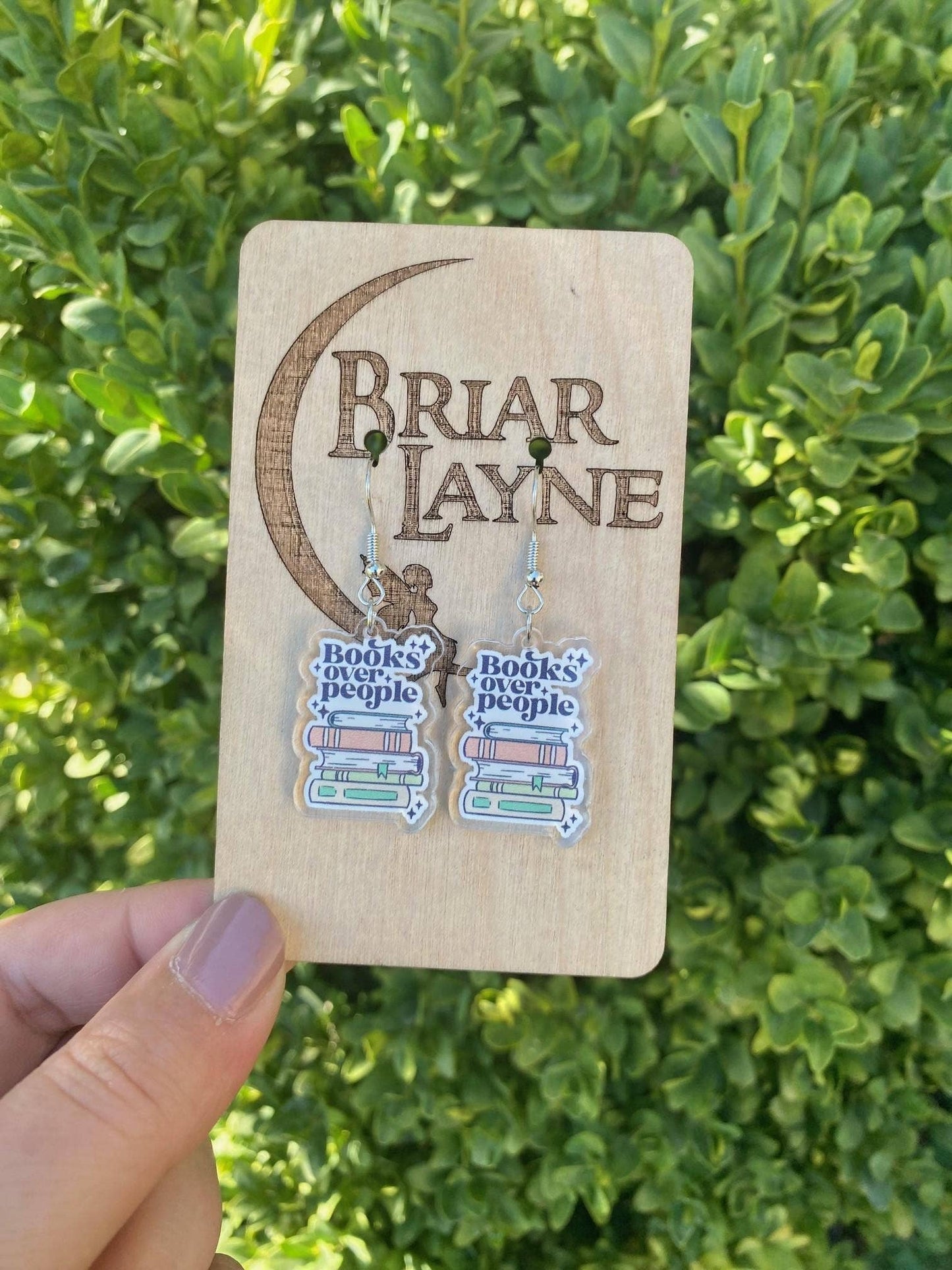 Book Lovers Earrings for Readers and Bookworms