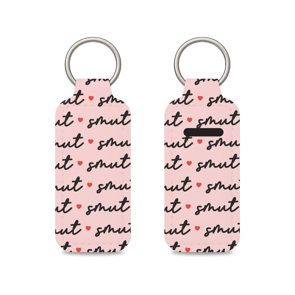 Smut Book Lover Lip Balm Holder Keychain