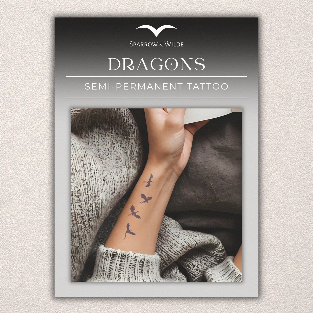 Semi-Permanent Tattoo | Dragons