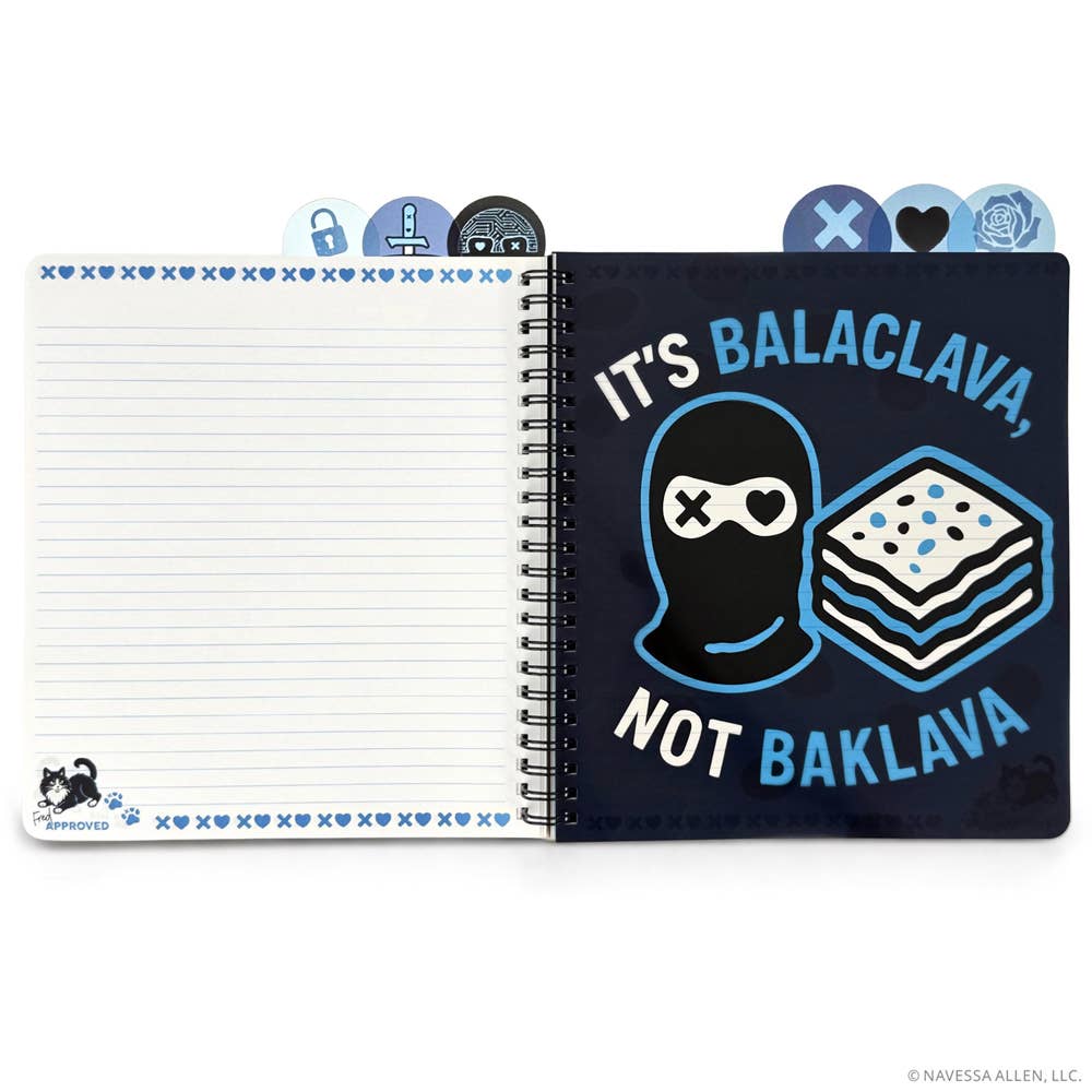 Lights Out: Fred Approved Tabbed Journal