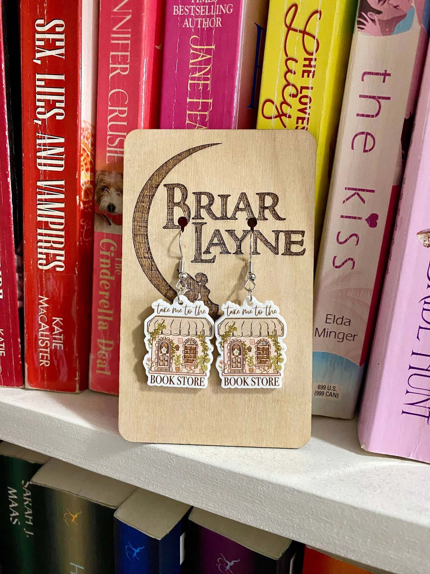 Bookstore Book Lovers Reader Library Earrings #2