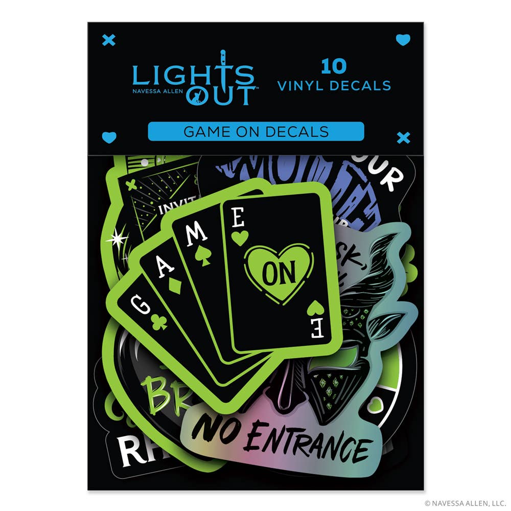 (10-Pack) Game On Decals