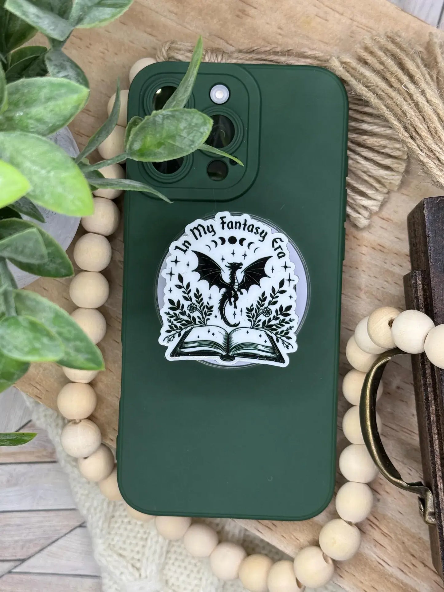 Fantasy Kindle Grip - Fantasy Phone Grip _ Romantasy Grip