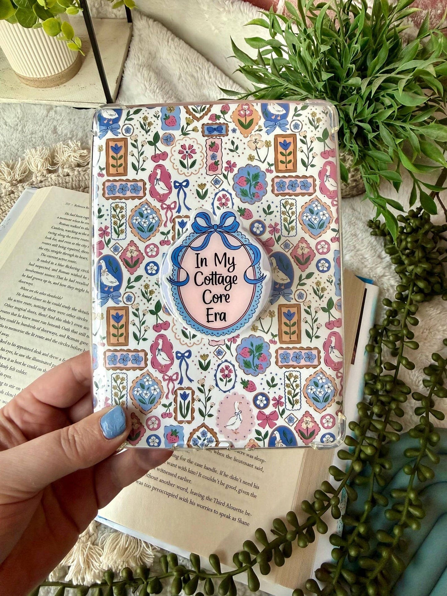 Couquette Kindle Grip - Coquette Phone Grip - Pretty Grip