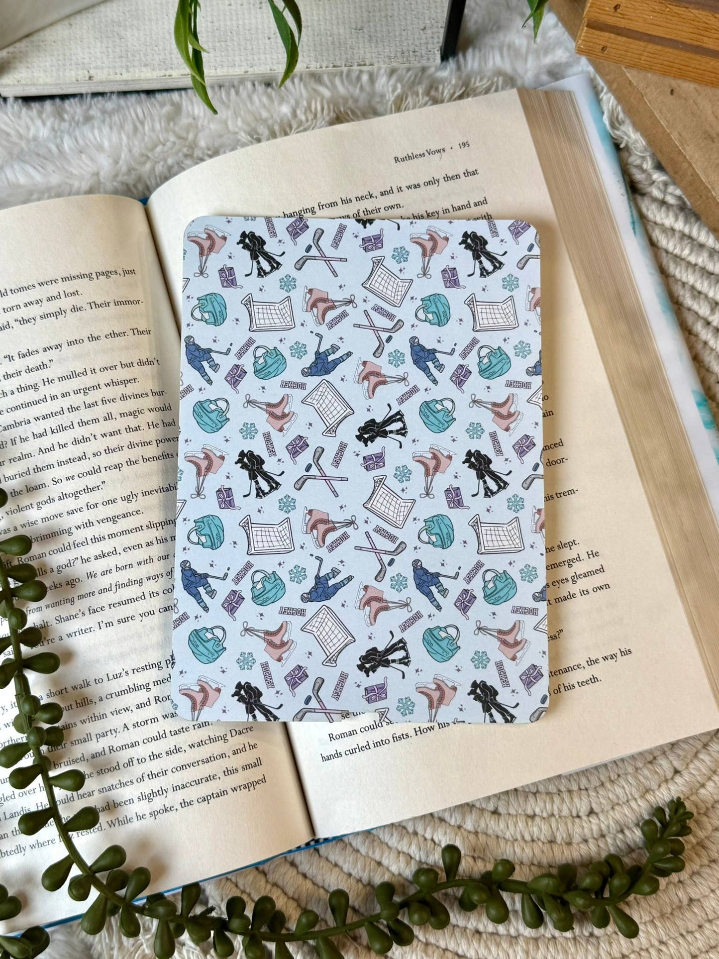 Hockey Kindle Charm - Hockey Phone Charm