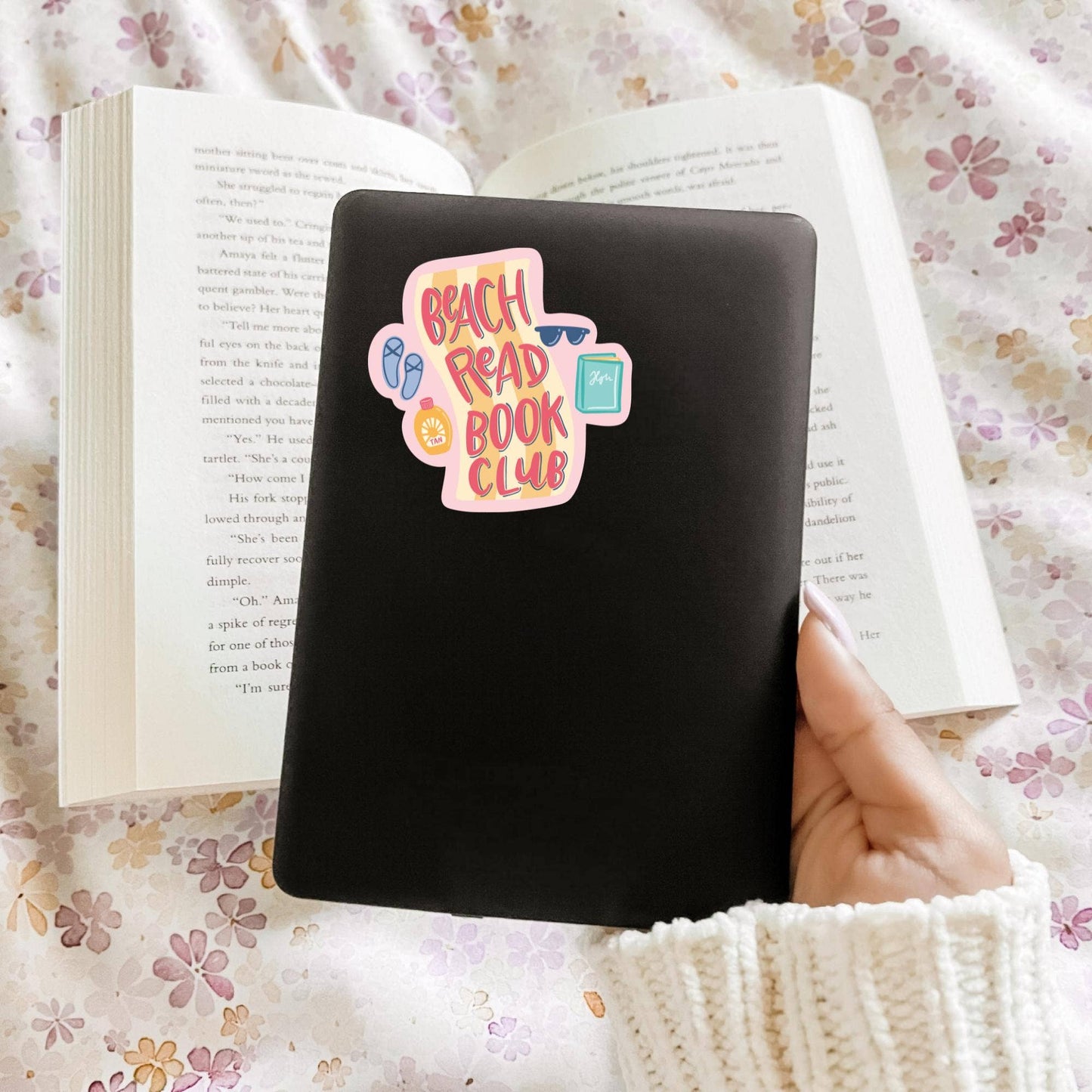 Beach Read Book Club Sticker