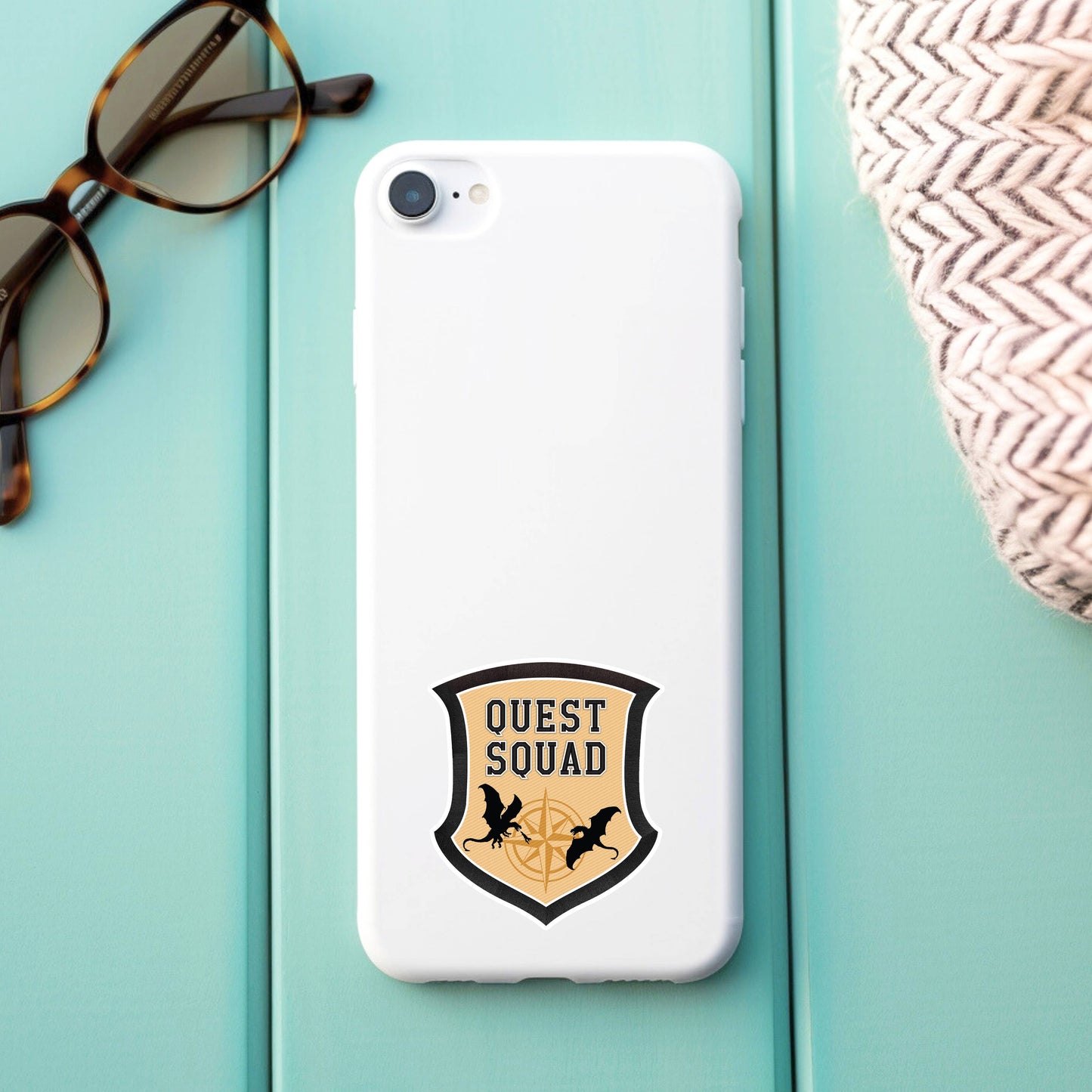 Quest Squad Patch Sticker
