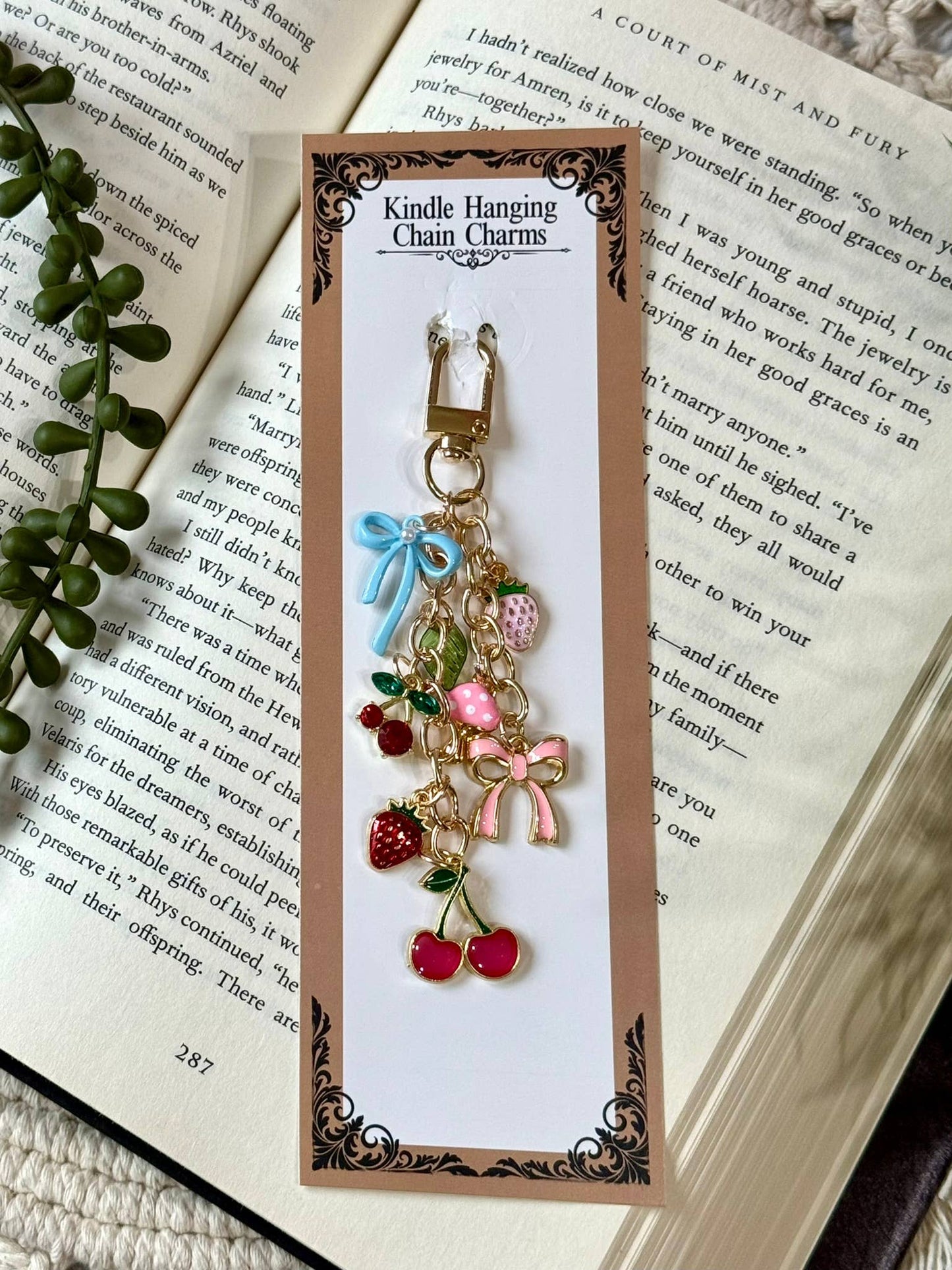 Cherry Coquette Kindle Charm - Cherry Coquette Phone Charm