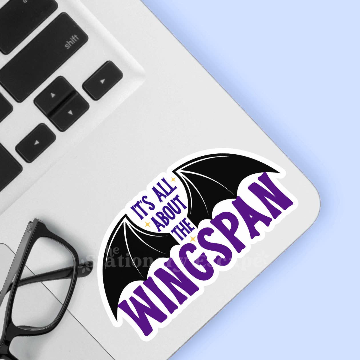 It's All About the Wingspan Sticker