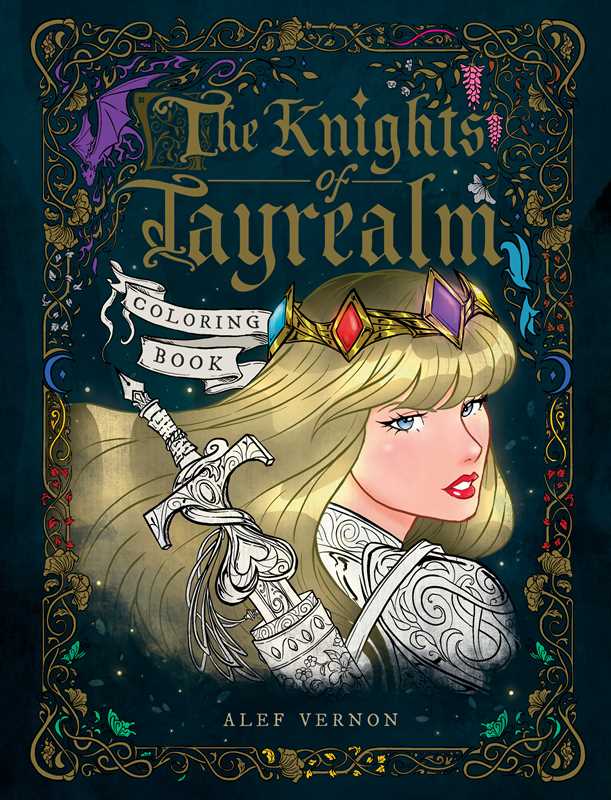 Knights of Tayrealm Coloring Book by