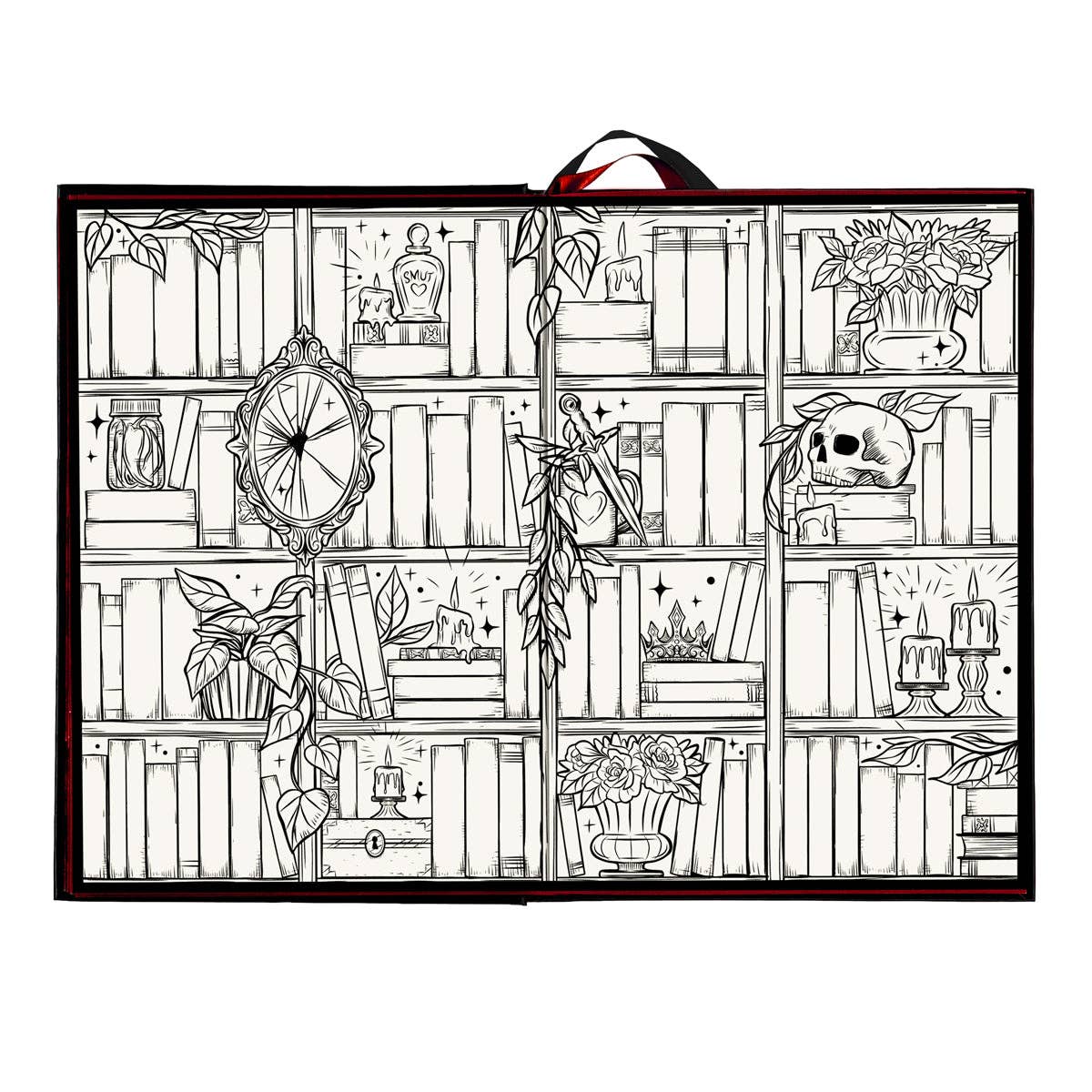 A Little Wicked Reading Journal (Original Artwork)