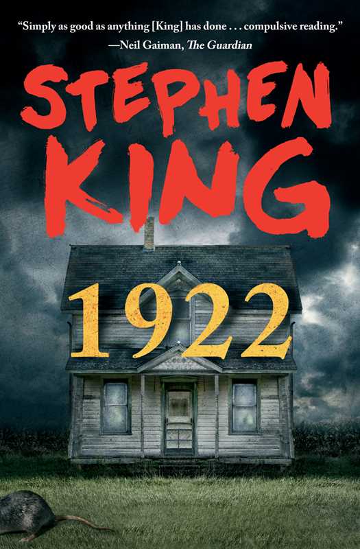 1922 by Stephen   King