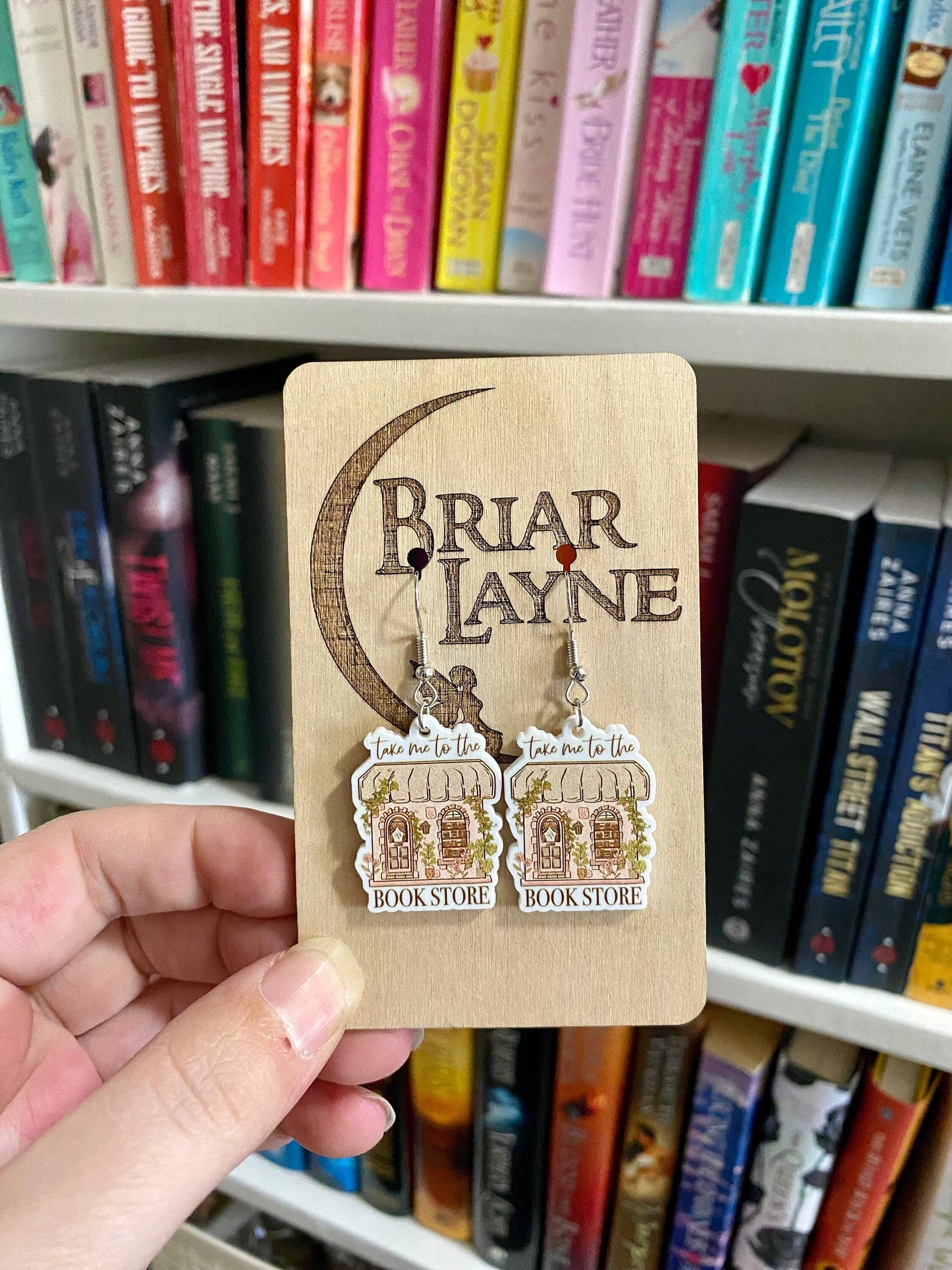 Bookstore Book Lovers Reader Library Earrings #2