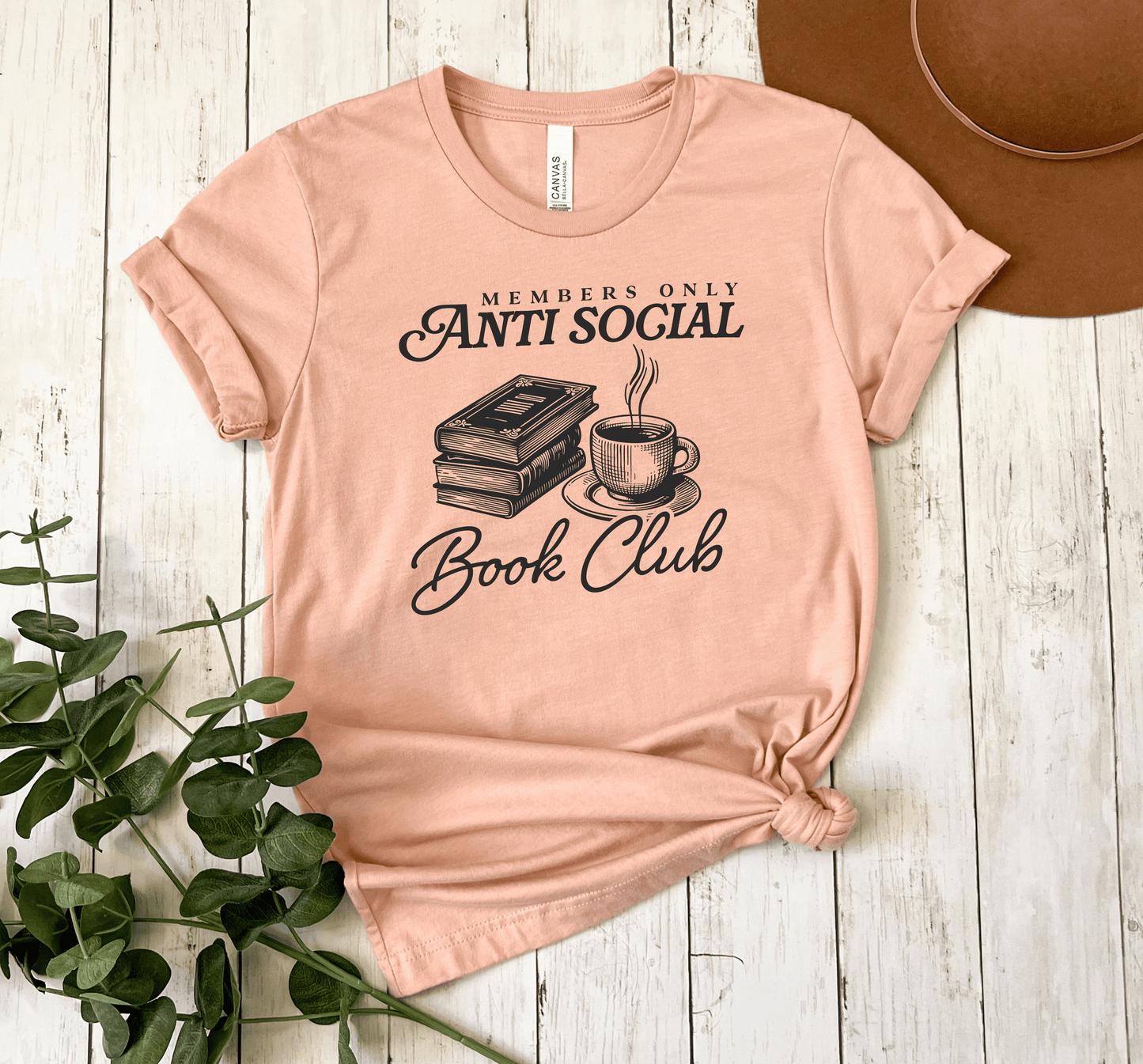 Anti Social Book Club Graphic tee