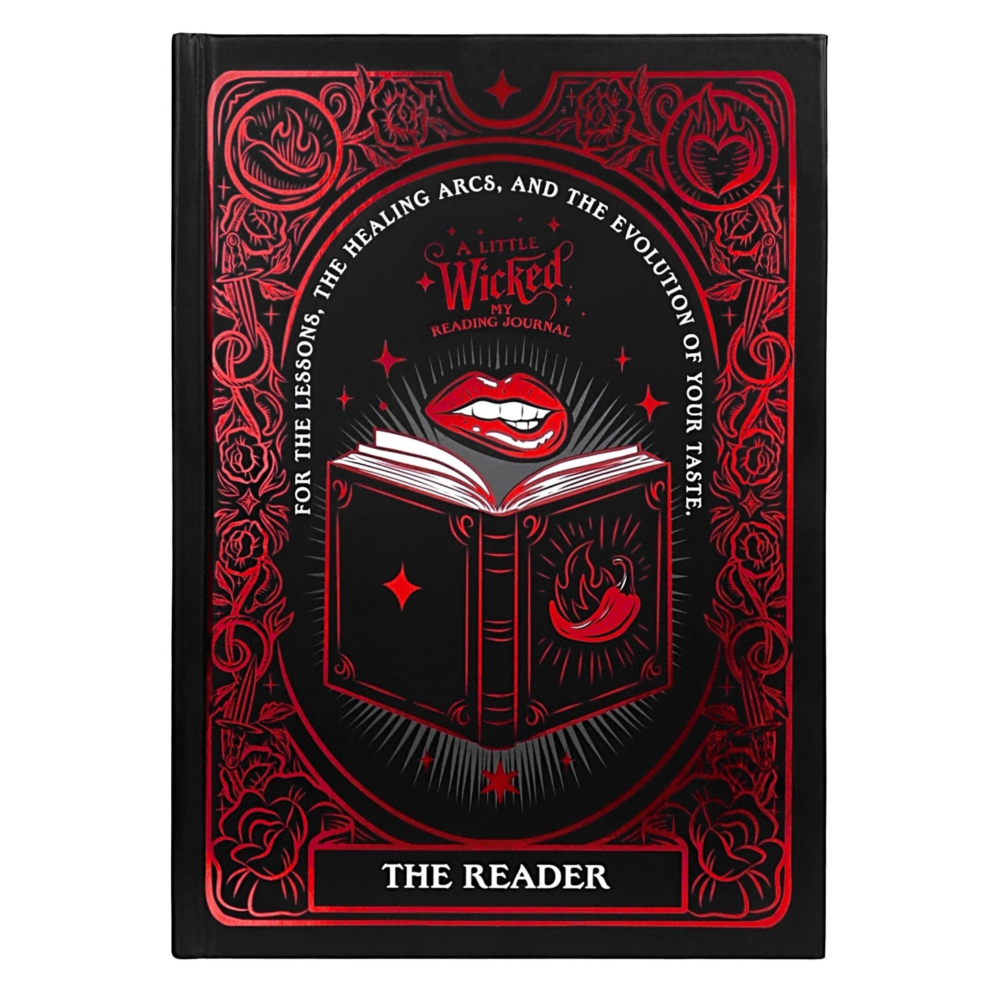 A Little Wicked Reading Journal (Original Artwork)