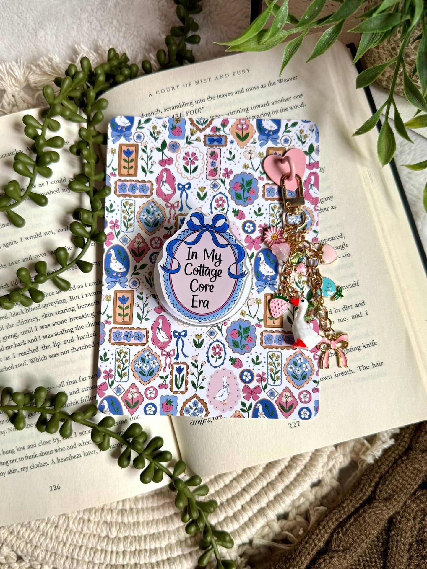 Couquette Kindle Grip - Coquette Phone Grip - Pretty Grip